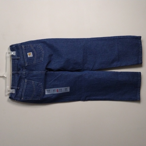 NWT Carhartt Womens Flame Resistant Jeans Size 2/28 - Picture 8 of 12